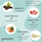 PURA D'OR 16 Oz Organic Deep Tissue Sports Massage - Image 5