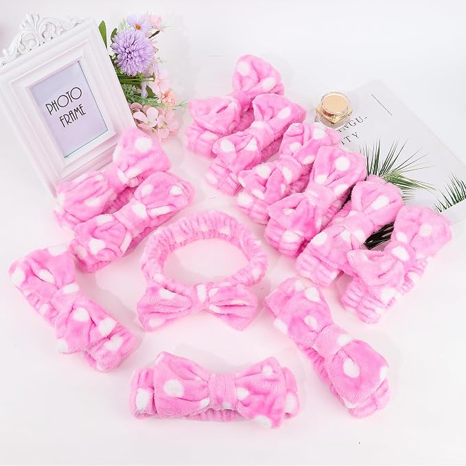 Casoty 12 Pcs Skincare Headbands, Spa Headband - Image 5