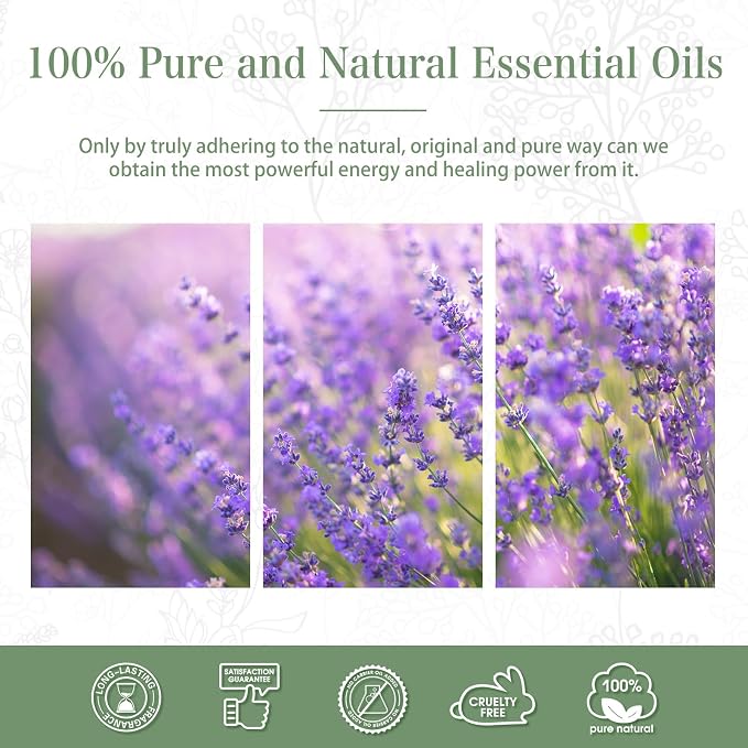 Lavender 3.38fl.oz Essential Oil, PHATOIL Aromatherapy Essential Oils - Image 7