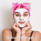 VELSCRUN Spa Headband, Makeup Face Wash Skincare Headbands, Stuff - Image 4