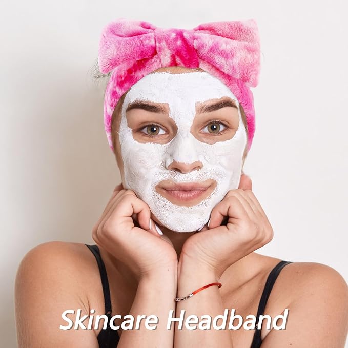 VELSCRUN Spa Headband, Makeup Face Wash Skincare Headbands, Stuff - Image 4