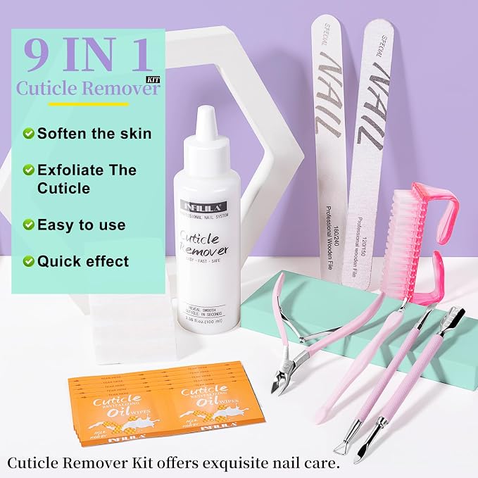 NXJ INFILILA Cuticle Kit, Manicure Kit - Image 2