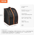 VEVOR Infrared 1050W Portable Sauna Tent Personal Sauna Kit - Image 7