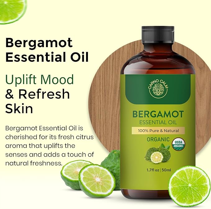 Bergamot Essential Oil | USDA Certified Organic | Bergamot Oil - Image 5