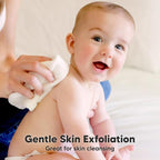 6-Pack Baby Washcloths – Soft Absorbent Viscose from Bamboo Washcloths - Image 3
