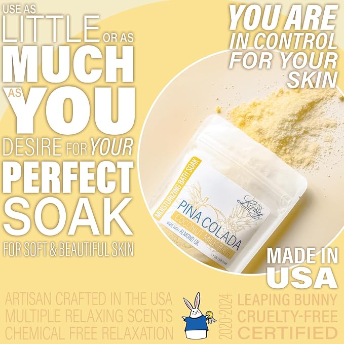 Luxiny Vegan Milk Bath Soak Made - Image 6