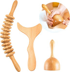 3 PCS Wood Therapy Massage Tools by Unknown