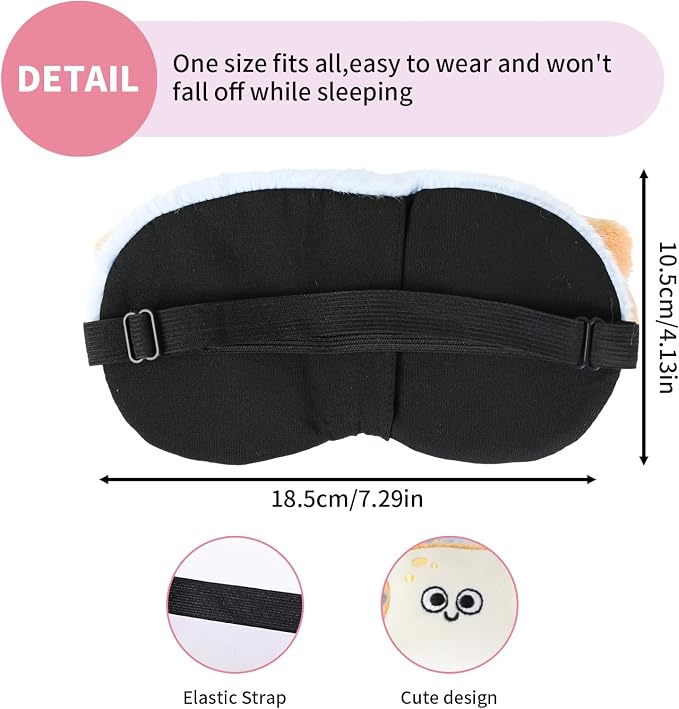 PERFECTSIGHT Sleep Eye Masks, Cute Penguin Sleep Eye Cover Lightweight - Image 6