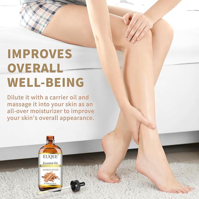 EUQEE Sandalwood Essential Oil Sandalwood Oil Oil - Image 5