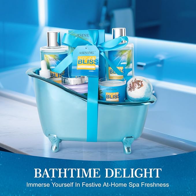 Gift Baskets for Women Spa Gift Baskets for Men Bath and Body Gift Set for Her - Image 4