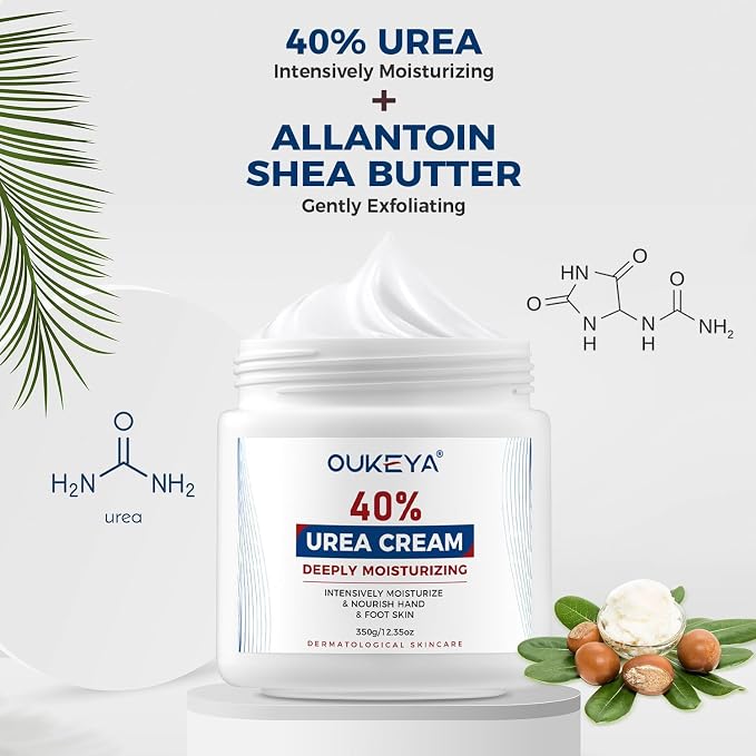 OUKEYA Urea Cream 40 Percent, Foot & Hand Cream - Image 5