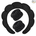 Spa Headbands for Washing Face Soft Puffy Bubble Headbands Wristband for Women by Unknown