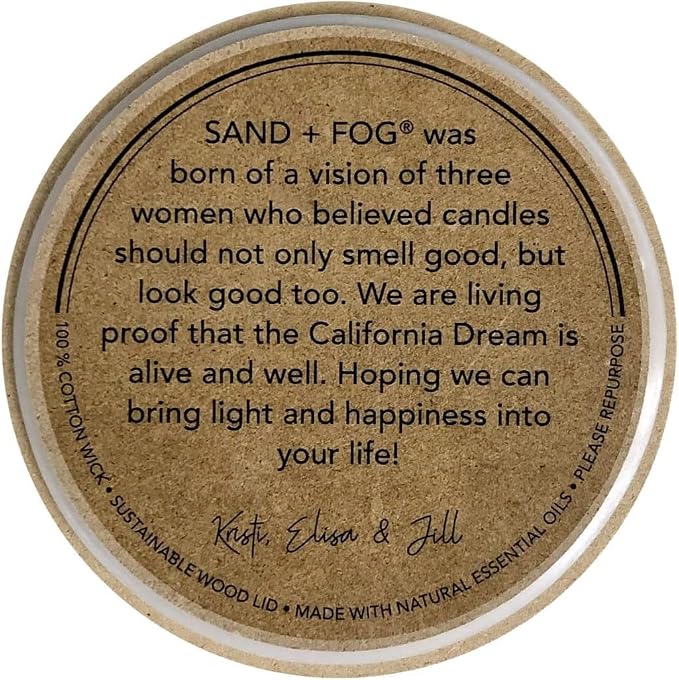 Sand + Fog Scented Candle - Image 4