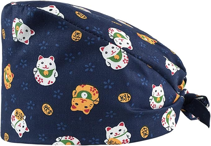 Cute Printed Working Cap for Women/Men by Enkudc