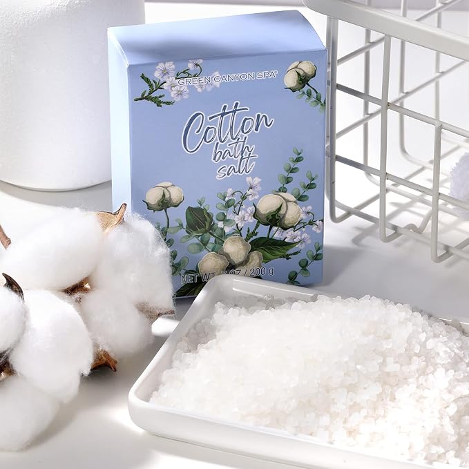Green Canyon Spa Gifts for Women 10 Pcs Cotton Spa Gift Baskets for Women - Image 7