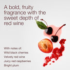 Bath & Body Works Black Cherry Merlot 3-Wick Candle - Image 3