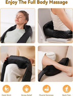 KNQZE Shiatsu Cordless Neck and Back Massager - Image 5