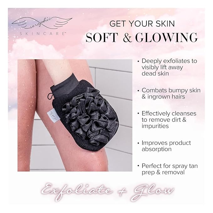 Seraphic Skincare Ultra-Luxe Exfoliating Mitt - Image 5