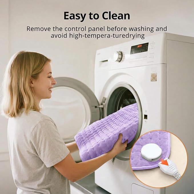 Heating Pad for Back Pain Relief, Mothers Day Gifts, Electric Heating Pad XL - Image 6