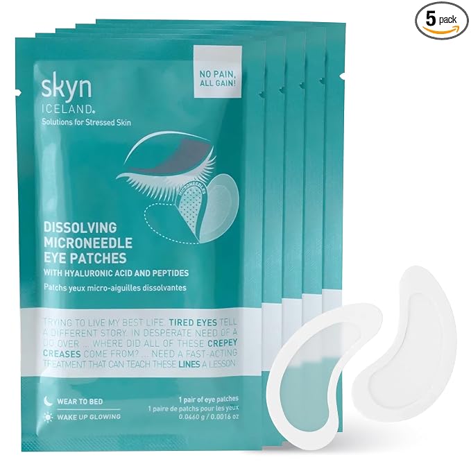 skyn ICELAND Dissolving Microneedle Under Eye Patches by skynICELAND