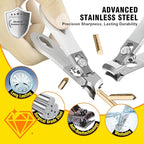 Toenail Clippers for Thick Toenails, Wide Jaw Opening Nail Clippers for Men - Image 6