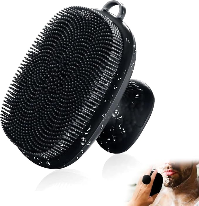 Face Scrubber, Silicone Face Scrubber by -100SoftSilicone-