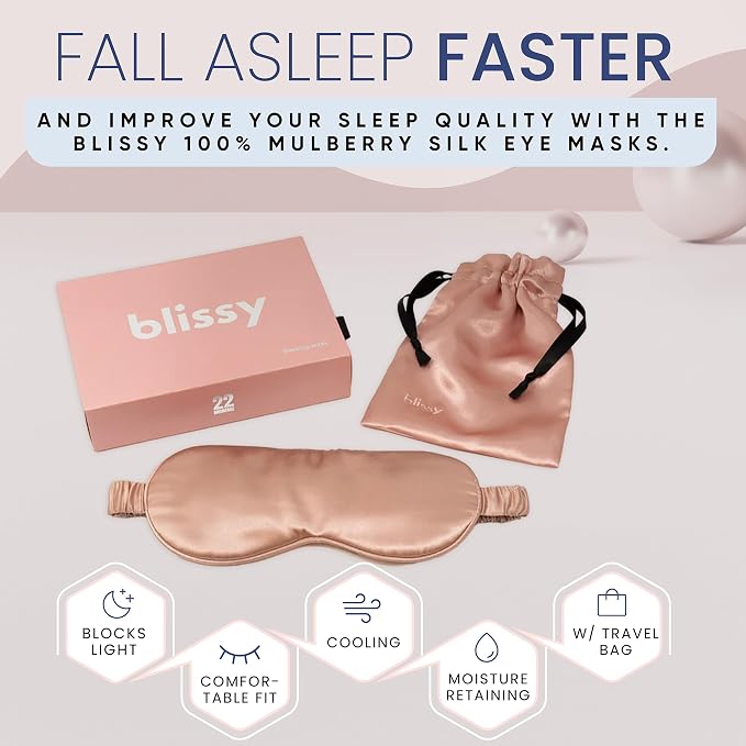 Blissy Silk Sleep Mask - Image 3