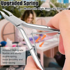LePinko 4 Packs Upgraded Cuticle Trimmer kit, Sharp Dead Skin Clipper, - Image 5