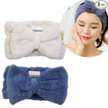 Chloven 2 Pack Microfiber Bowtie Headbands Facial Makeup Headband Cosmetic by ChlovenUS