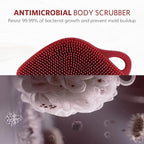 Sndyi Silicone Body Scrubber, Gentle Exfoliating Body Scrubber - Image 4