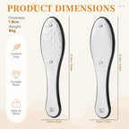 Foot Callus Remover for Feet, Metal Foot File Scraper, Stainless Steel Dual - Image 3