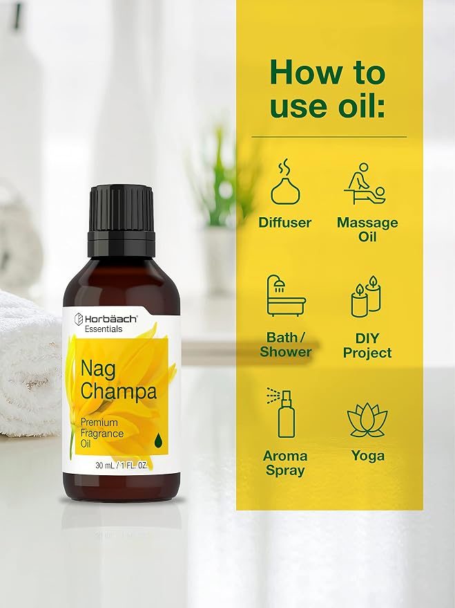 Horbäach Nag Champa Fragrance Oil | 1 fl oz | Premium Grade | - Image 3