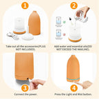 URPOWER 100ML Essential Oil Diffuser Ultrasonic Cool Mist Humidifier - Image 7
