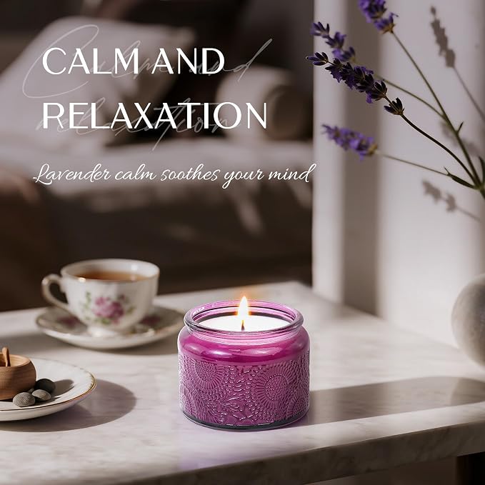 NORVENCE Candles for Women, Scented Candle Gift Set of 4, Scented Candles for - Image 7