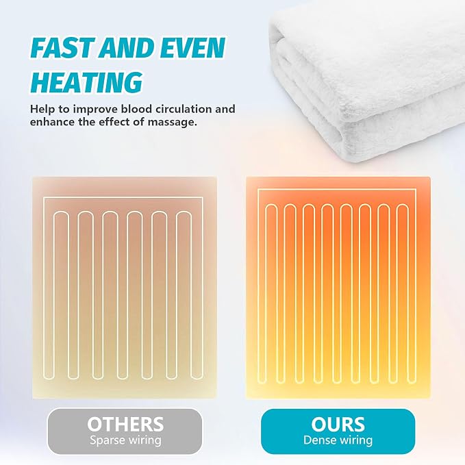 Massage Table Warmer Heating Pad Massage Bed Warmer Pad - Image 5