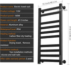 Verida Towel Warmer Rack, Heated Towel Rack - Image 7