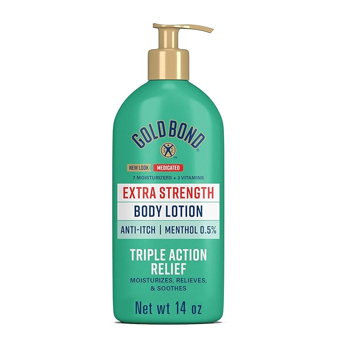 Gold Bond Medicated Extra Strength Body Lotion, Moisturizes, Relieves & Soothes by GoldBond