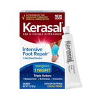 Kerasal Intensive Foot Repair Skin Healing Ointment, 1 Oz and Moisturizing Gel by Kerasal