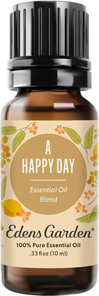 Edens Garden A Happy Day Essential Oil Blend- 100% Pure Premium Grade, by EdensGarden