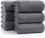 sakano 6-Piece Microfiber Bath Towel Set by Unknown