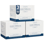 Clean Towels XL®, 100% USDA Biobased Face Towel, Disposable Face Towelette by CLEANSKINCLUB