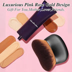 75MM Extra Large Self Tanner Kabuki Makeup Brush – Ultra Soft Dense Vegan - Image 6