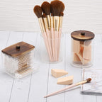 Tbestmax Bathroom Organizer Accessories Set-10 OZ Qtips Holder Storage - Image 6