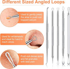 Pimple Popper Tool Kit, IUMAKEVP 15 PCS Professional Stainless Steel Blackhead - Image 4
