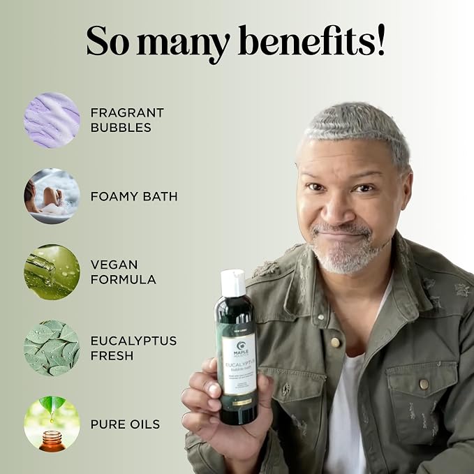 Premium Eucalyptus Bubble Bath Soap - Image 2