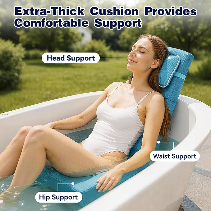 Hot Tub Booster Seat for Adults, Thickened Bathtub Cushion - Image 6