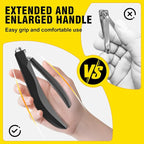 Nail Clippers for Men with Catcher, Anti Splash Self-Collecting Finger Nail - Image 2