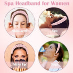 CUBACO Spa Headband and Wristband Set - Image 8