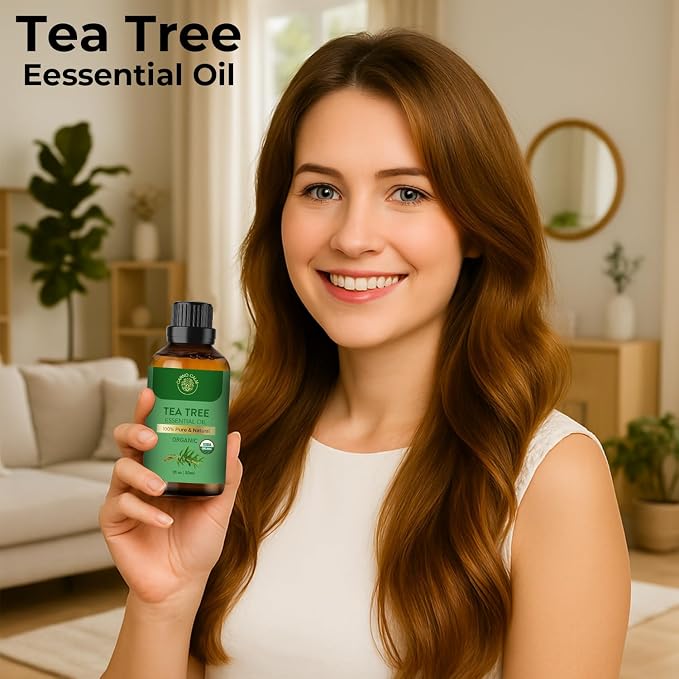 Tea Tree Essential Oil | USDA Certified Organic Tea Tree Oil | - Image 4