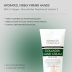 Advanced Clinicals Collagen Hand & Body Cream Skin Care Moisturizer Lotion - Image 2